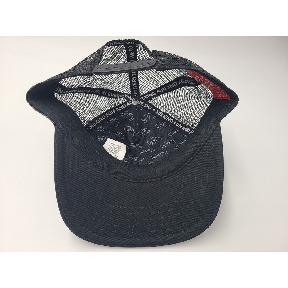 Big Truck American Flag Camo Goggles Mesh Trucker Snapback (Seems Small) Hat Cap - Picture 9 of 12